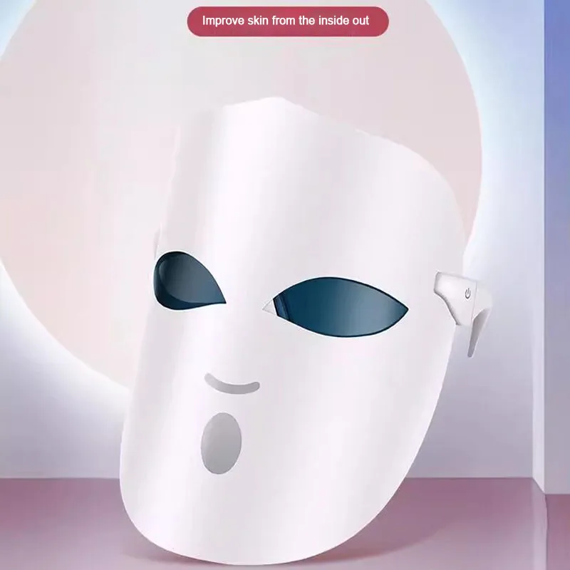 home-use-headlight-spectrometer-3-colors-led-facial-skin-photon-therapy-face-mask-tighten-skin-remove-acne-care-beauty-device