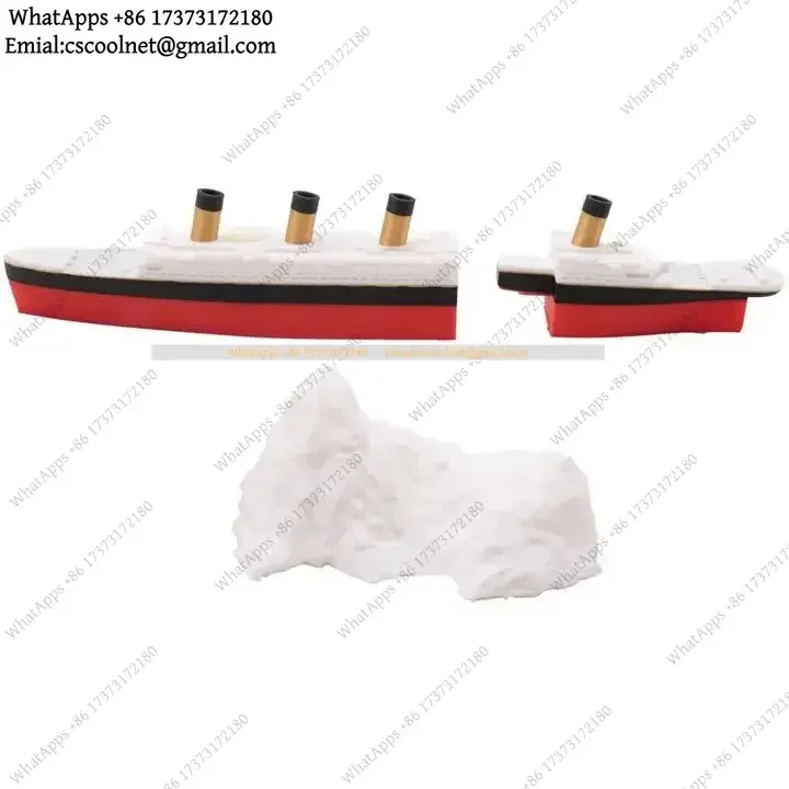 k3 Realistic Breaka-part Titanic Bath Toy Split in Half Design Pool Toy Historically Accurate Sinking Boat Model for Kids