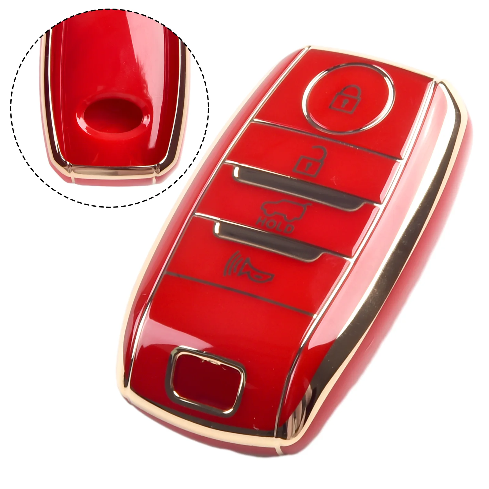 

Car Key Case Replacement Shell Vehicle Accessories Auto Holder Key Fob Cover Parts For Kia K5 Sportage Sorento