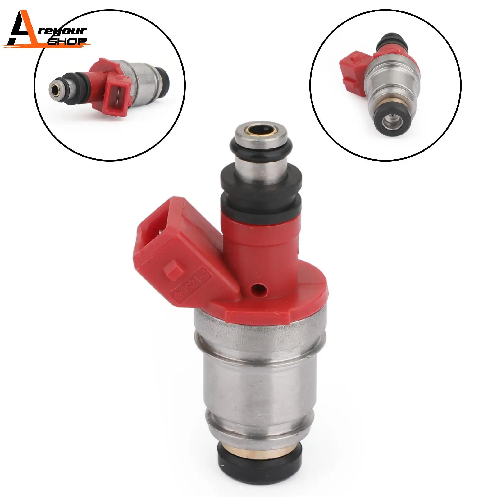 Areyourshop For Nissan D21 Pickup 2.4L Fuel Injectors 35-80798I4 JS21-1 16600-86G00 16600-86G10 Car Fuel Accessories Parts