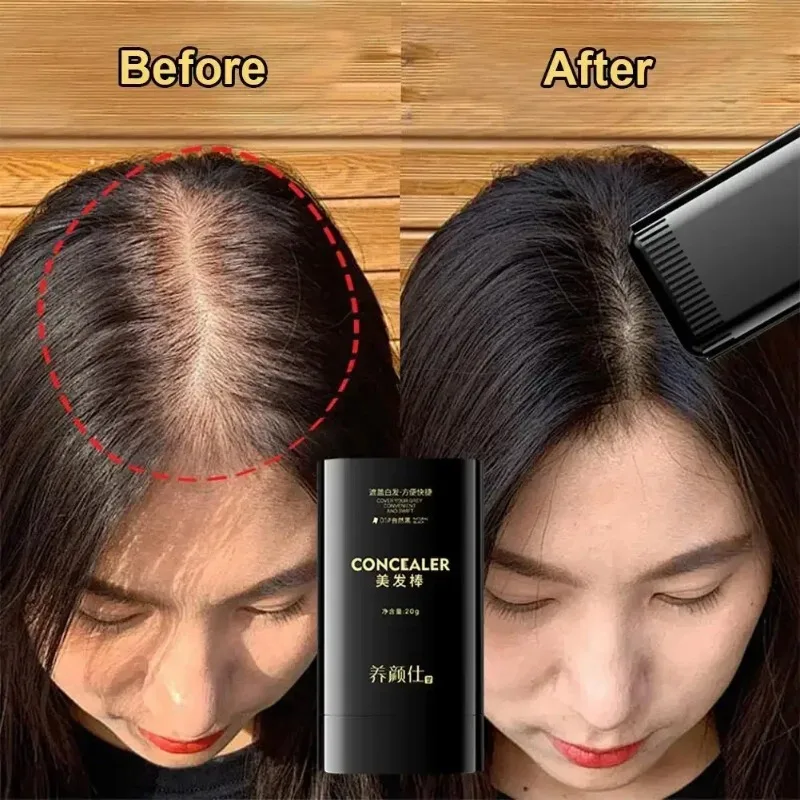 Disposable Hair Color Comb for Temporary Gray Coverage