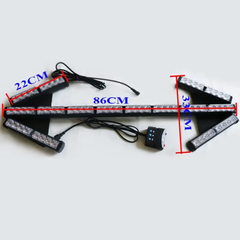 64W 34 inch emergency hazard warning ultra bright directional arrow diode frequency
