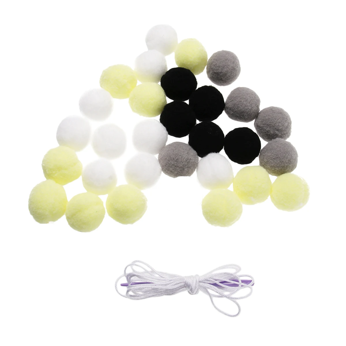 

5 упаковок, шариковые украшения для волос, украшение для дома «сделай сам», баннер для детской комнаты, украшение на день рождения, шерстяная овсянка