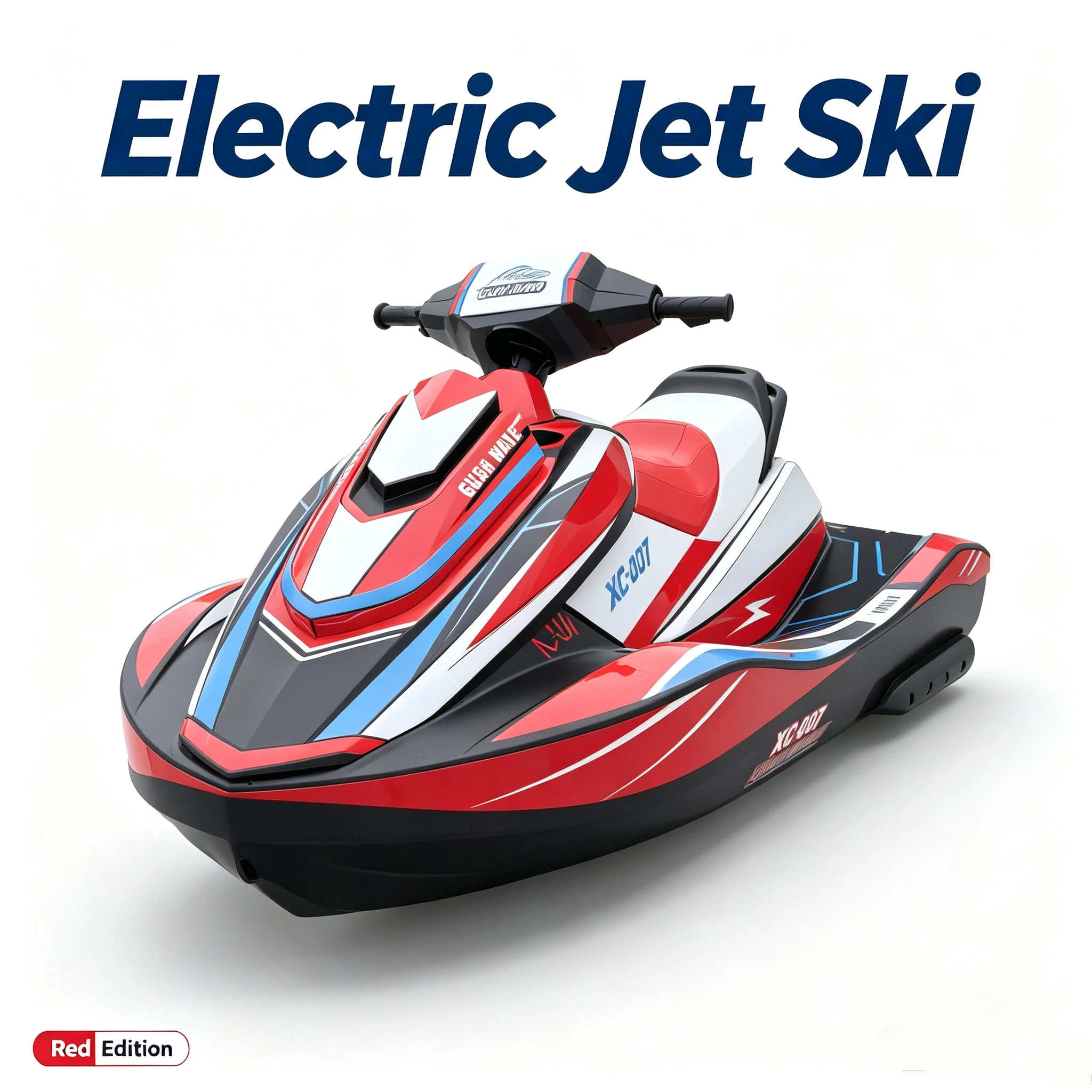 Electric Personal Watercraft Jet Kart Boat Low Maintenance No Fuel Required for Water Amusement Venues