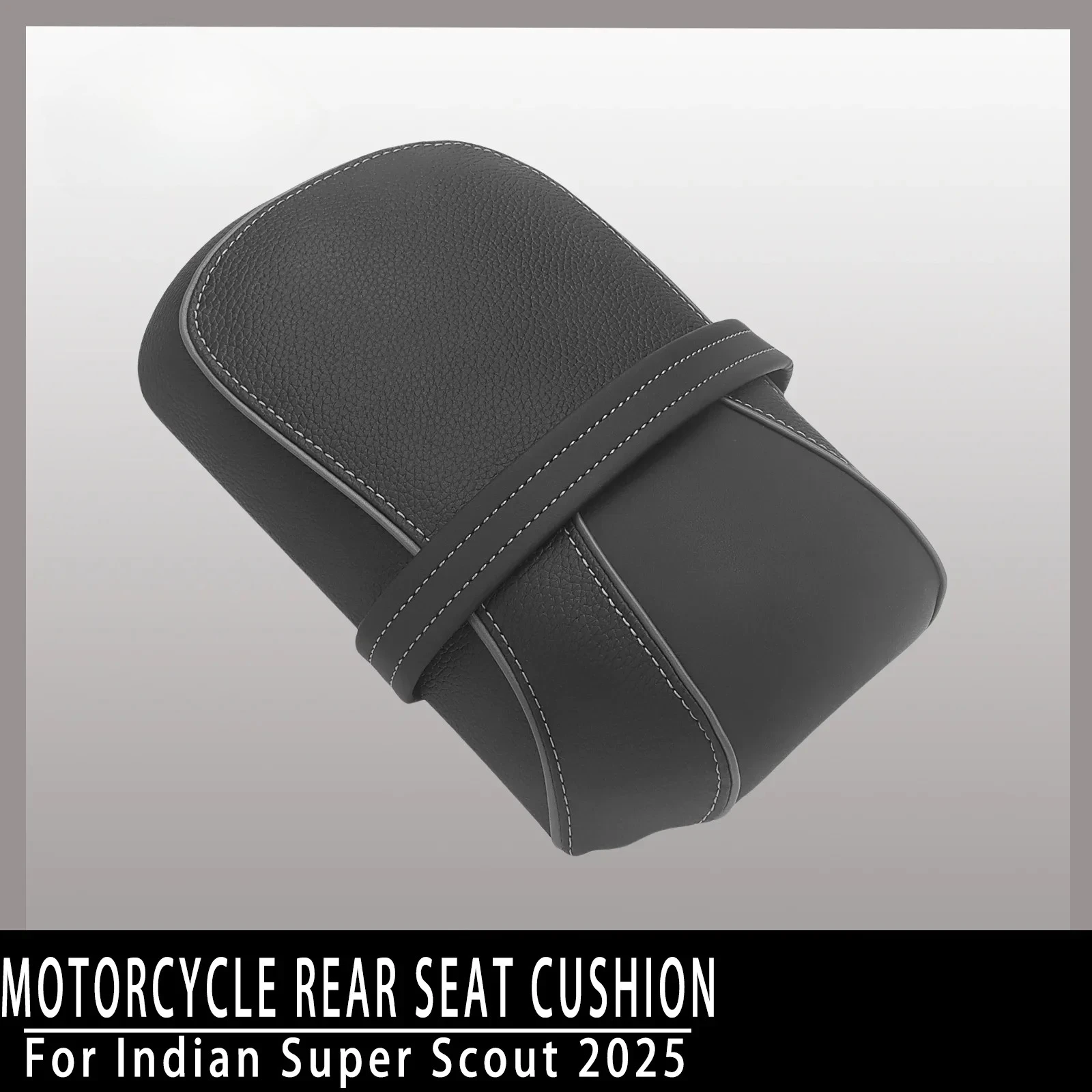 for Indian Explorer 2025+ passenger rear seat cushions, waterproof motorcycle seat memory foam comfort pads, specially designed