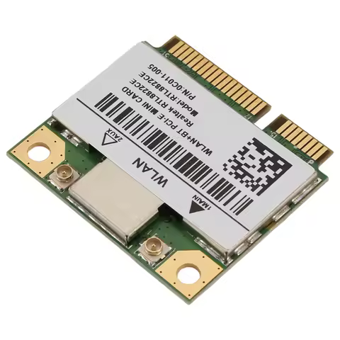 FUFU RTL8822CE 1200Mbps 2.4G/5Ghz 802.11AC WiFi Card Network Mini PCIe Bluetooth 5.0 Support Laptop/PC 10/11