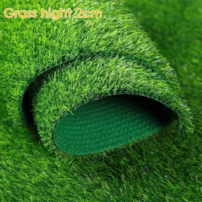 Green Artificial Turfing Garden Anti-slip Synthetic Grass Outdoor Terrace Balcony Direction Fake Grass Carpet Fake Tufting Rug