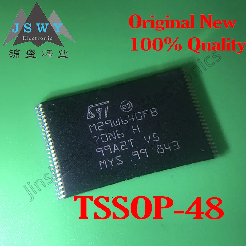 

1~30PCS M29W640FB70N6H M29W640FB Brand New Original Chip TSOP-48 Memory Flash Memory Particles Free Shipping