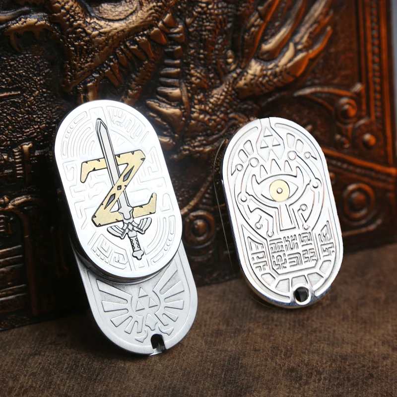 stainless-steel-rhythm-stress-relief-toy-edc-fidget-spinner-mechanical-ratchet-adhd-anxiety-stress-toys-for-adult-gift