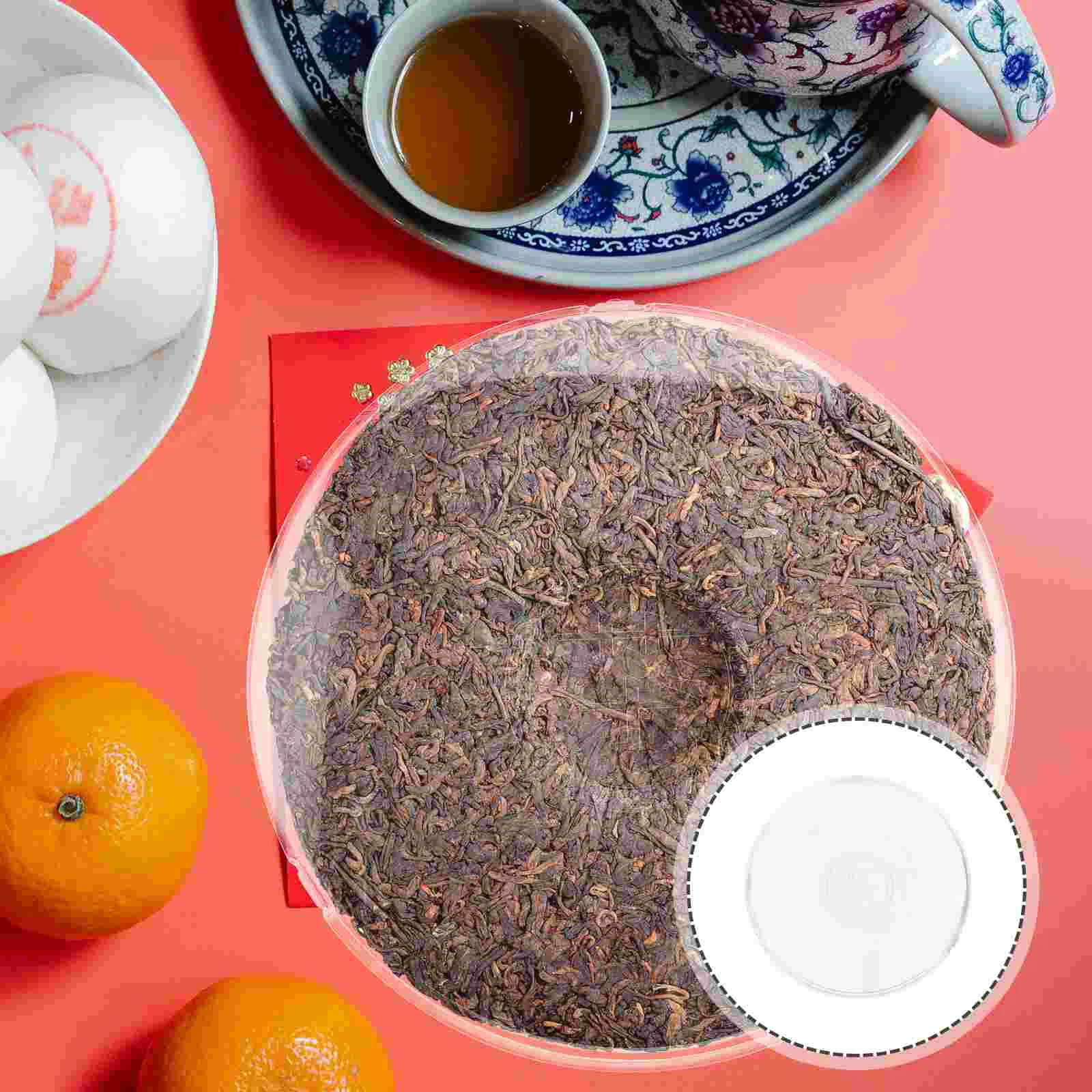 

Decorative Tray Puer Tea Packaging Box Decoration Cake Case Holder Storage Trinket