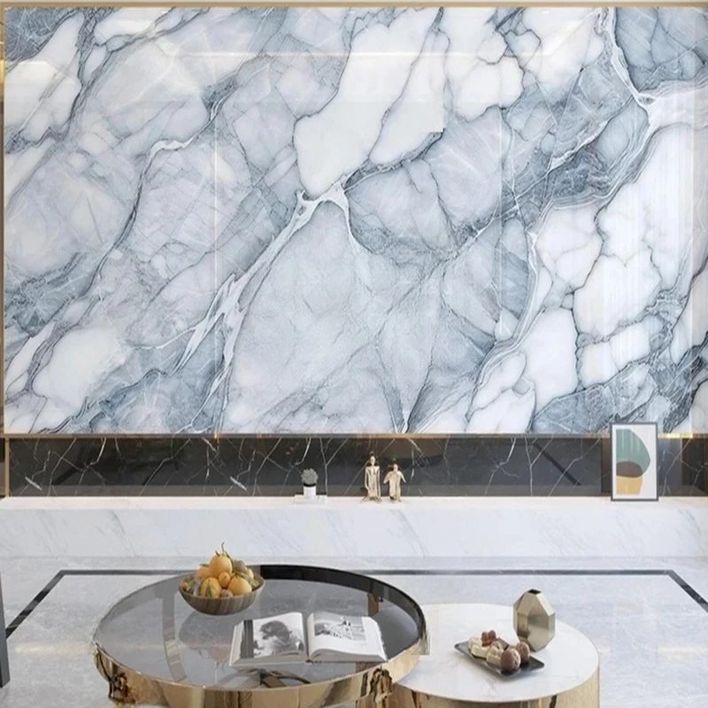 Custom Marble Pattern Wallpaper Modern 3D Photo Mural Bedroom Living Room Hallway Adesivos Para Parede Home Decor Papier Peint