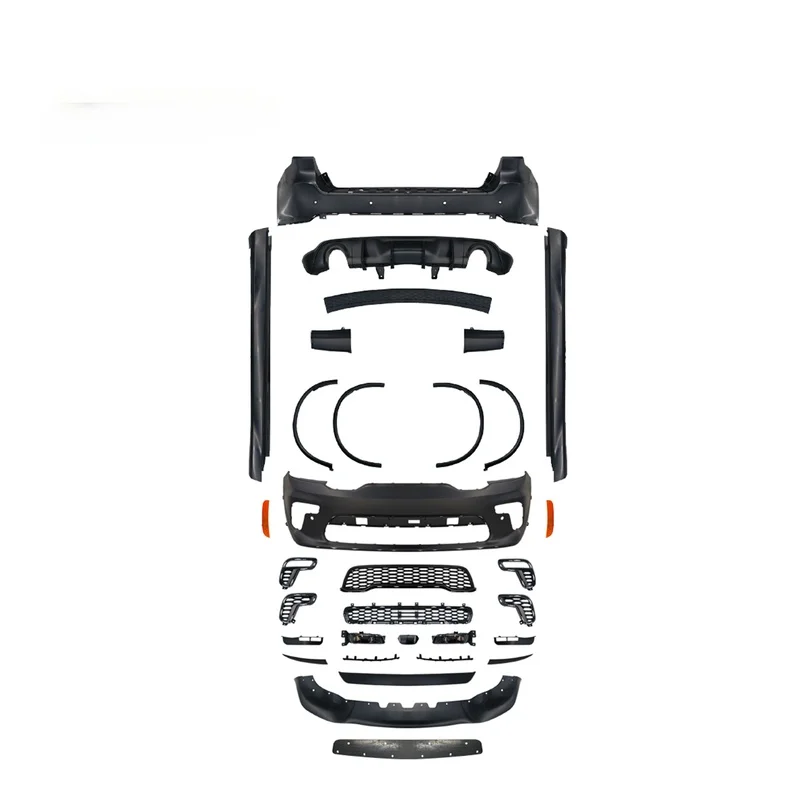 High Quality Old To New Facelift Modified Surround Body Kit Front Rear Bumpers Exterior Tuning Accessories Fit for Durango