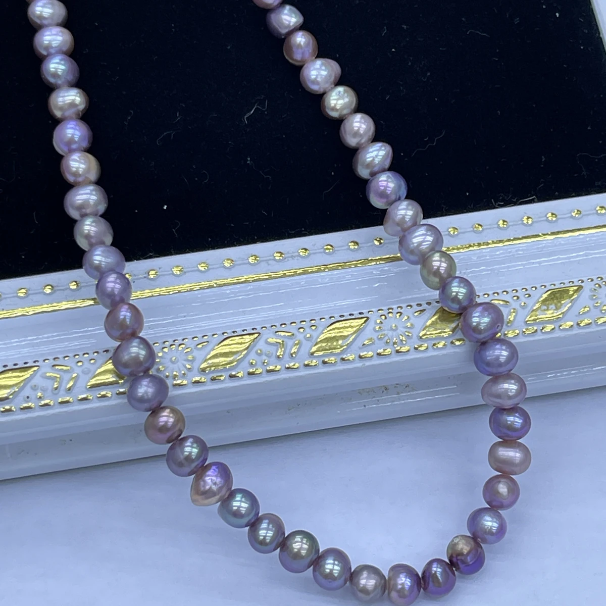 AAA Natural Freshwater Pearls 4-7mm White Purple Orange Baroque Pearls Loose Beads for Jewelry Making DIY Necklaces Accessories