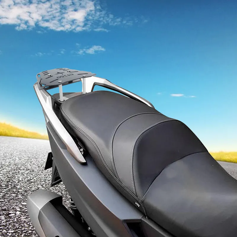 Motorcycle Thickened Rear Luggage Rack Top Case Bracket For KYMCO CT250 2023, Modified Scooter Trunk Carrier Mount Support Acces