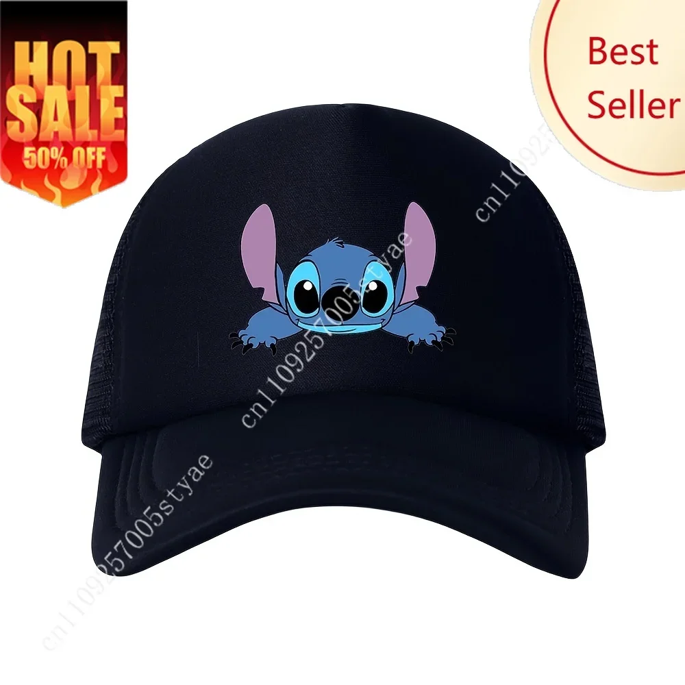 

Stitch Hats Disney Cartoon Man Woman Baseball Cap Decorations Party Holiday Gifts Caps Fashion Sunhat