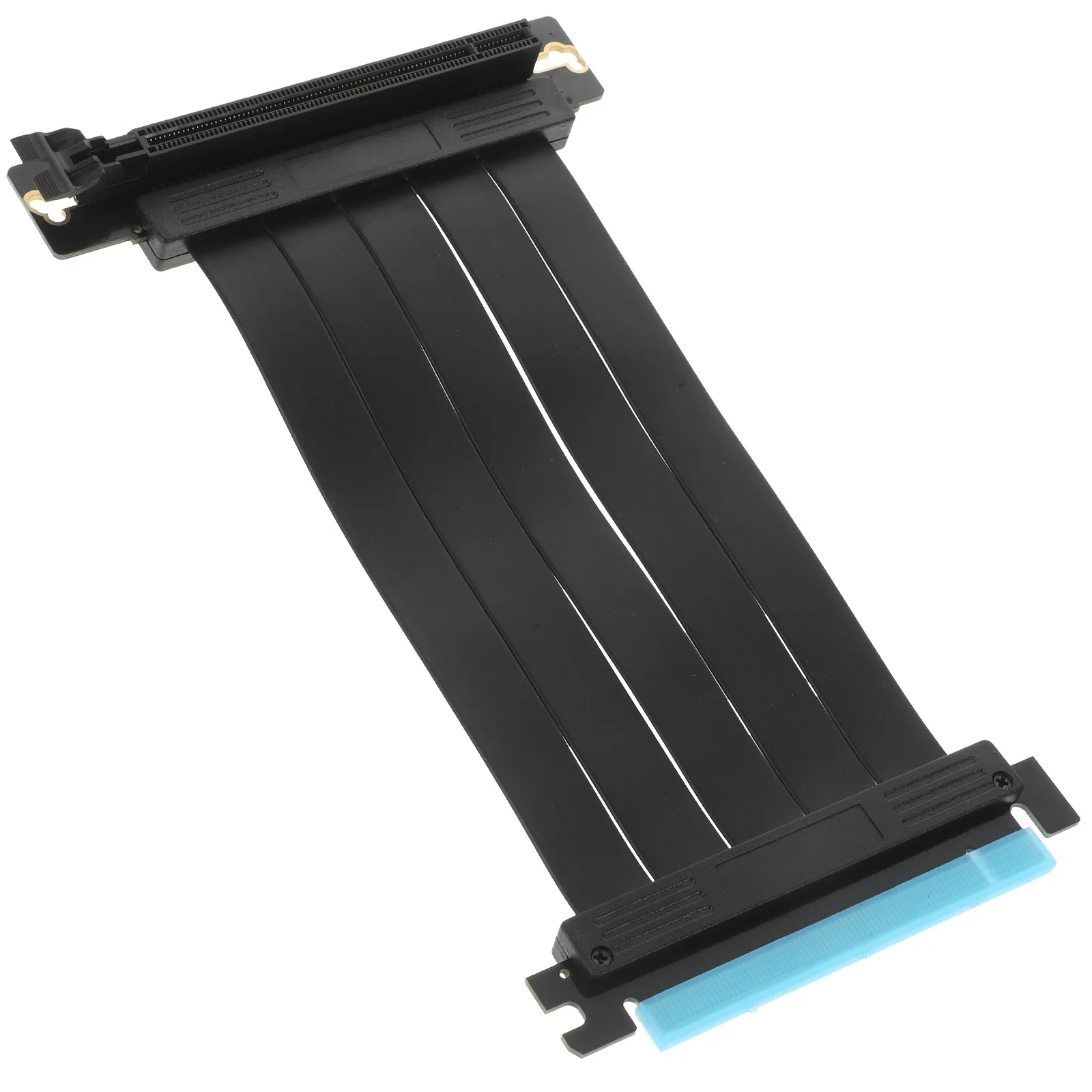 

Pci Express Riser 90 Degree Pcie 3.0 16x Extension Cable High Durability Stable Transmission Soft Bendable Wire Computer Part