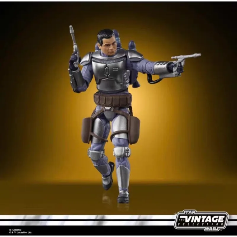 Novo original hasbro star wars a coleção vintage jango fett (ataco dos clones) figura de ação modelo presente brinquedos