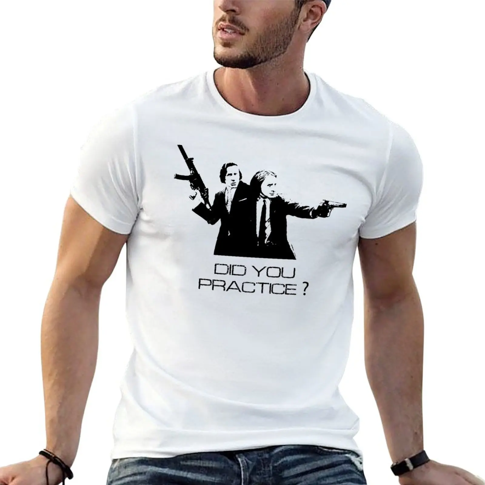 Chopin y Liszt - ¿Prácticaste? Camiseta para hombre, camisetas de diseñador para hombre, paquete de camisetas blancas