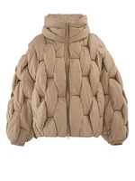 [EAM] Brown Thick Big Size Keep Warm Cotton-padded Coat Long Sleeve Women Parkas Fashion Tide New Autumn Winter 2026 CP3464 4