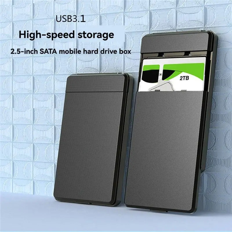 B27B Mobile SSD/HDD Case USB 3.1 Solid State Drive Case External Game Hard Disk Case For PS4/PS3/PS2/Switch For PC A - view 3