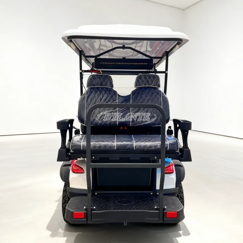 New Custom Mold Electric Lifted Golf Cart 4 6 8 Passenger Chinese Golf Carts Factory Price Electric Cars for Adults