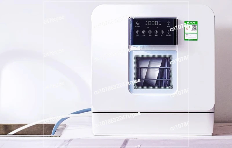 2024 New Dishwasher Household Small Automatic Desktop Installation-free Dual-mode Water Inlet 110V