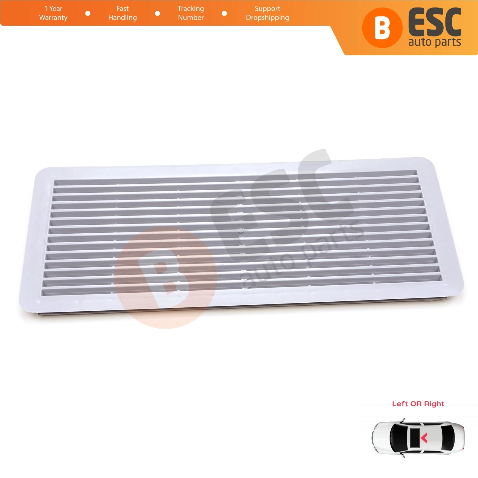 ESR632 Sunroof Panel Ceiling Grille Vent Screen Cover Trim A2117840644 for Mercedes W203 W208 W209 W210 W211 W215 W219 W220 240