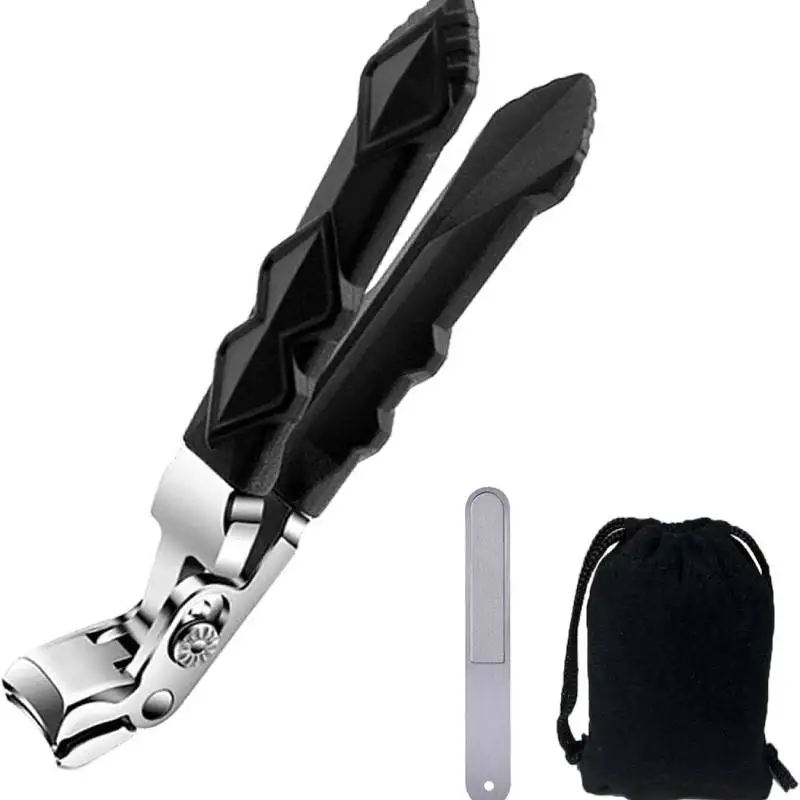 

Машинки для стрижки ногтей на локте, кусачки для ногтей Clipmaster Pro из нержавеющей стали, большие угловые кусачки для ногтей, набор триммеров для ногтей с широким отверстием