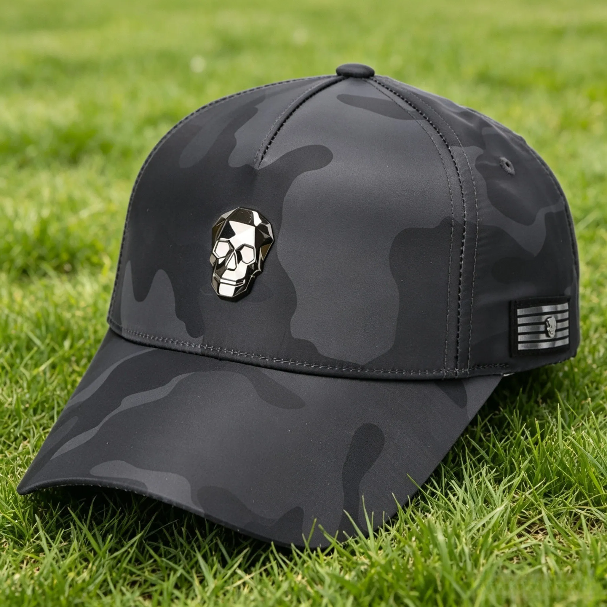 Golf Baseball Cap for Men Women, Trendy Camouflage Pattern High Quality Golf Cap, Adjustable Strap Casual Outdoor Sun Hat