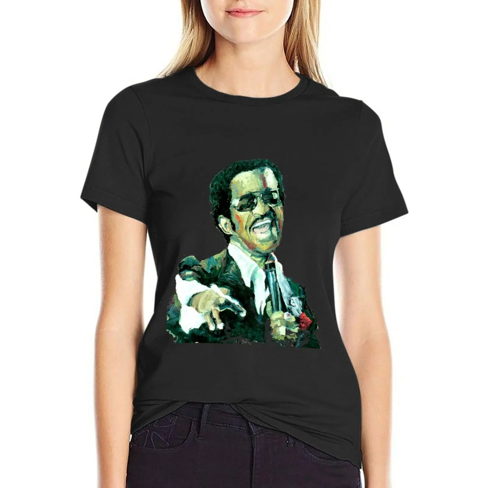 Sammy Davis Jr T-Shirt übergroße Kawaii Kleidung Frauen Tops