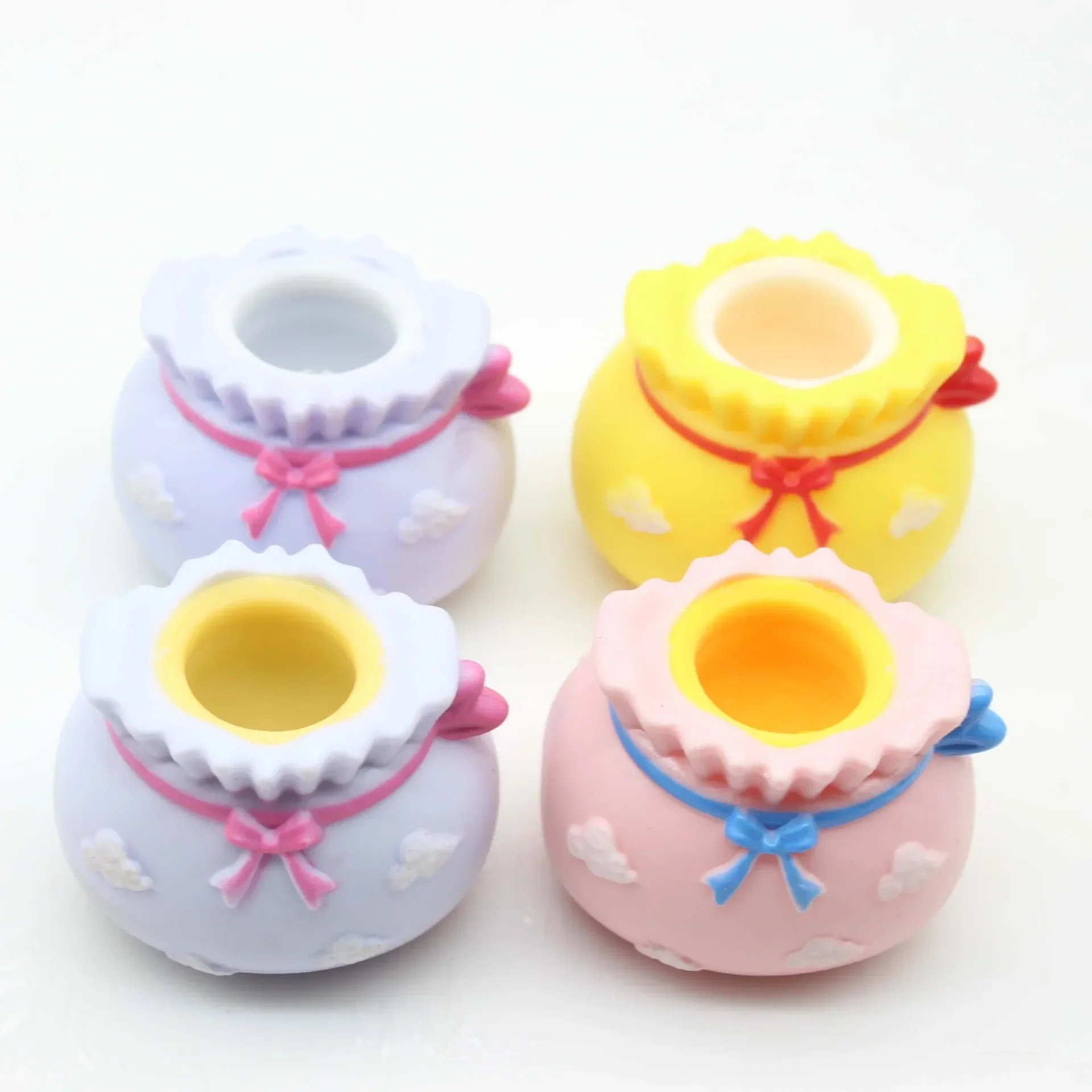 New Kids Creative Release Blessing Bag Pinching Joy Decompression Bun Decompression Toy Cute Small Animal Squeeze Cup Toy