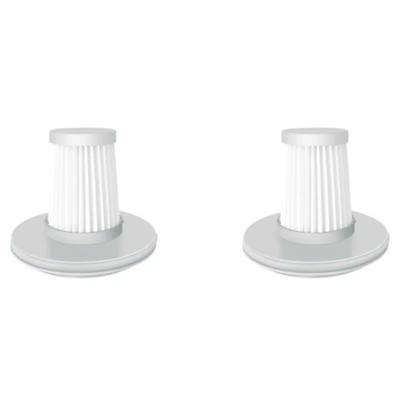 AB43-2Pcs فلتر HEPA استبدال قطع الغيار اكسسوارات ل Xiaomi Mijia العث إزالة مكنسة كهربائية MJCMY01DY
