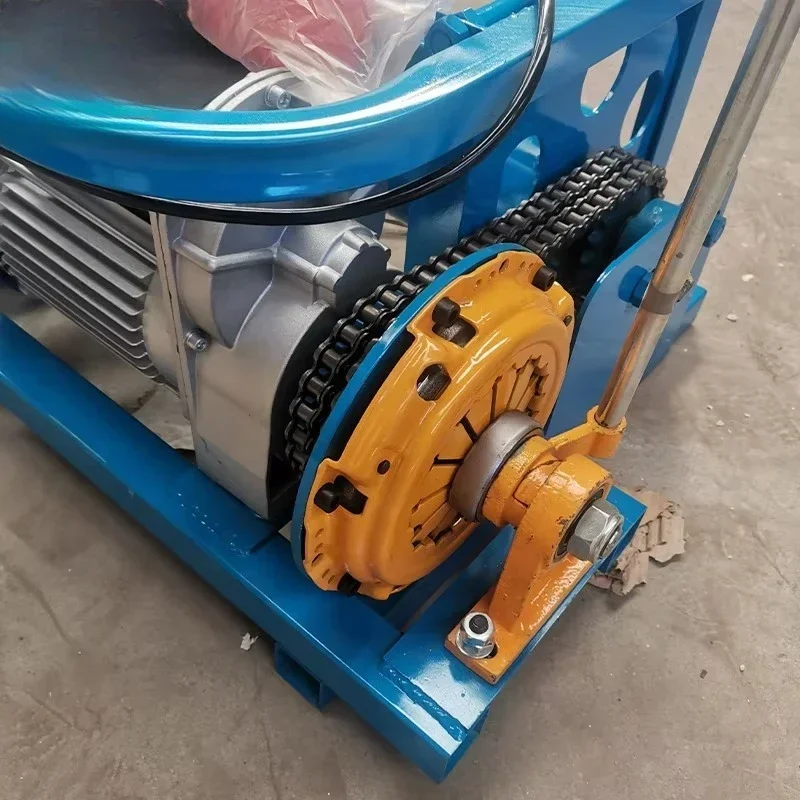 Portable winches for high-rise material handling - ideal for lifting windows, putty, and building supplies