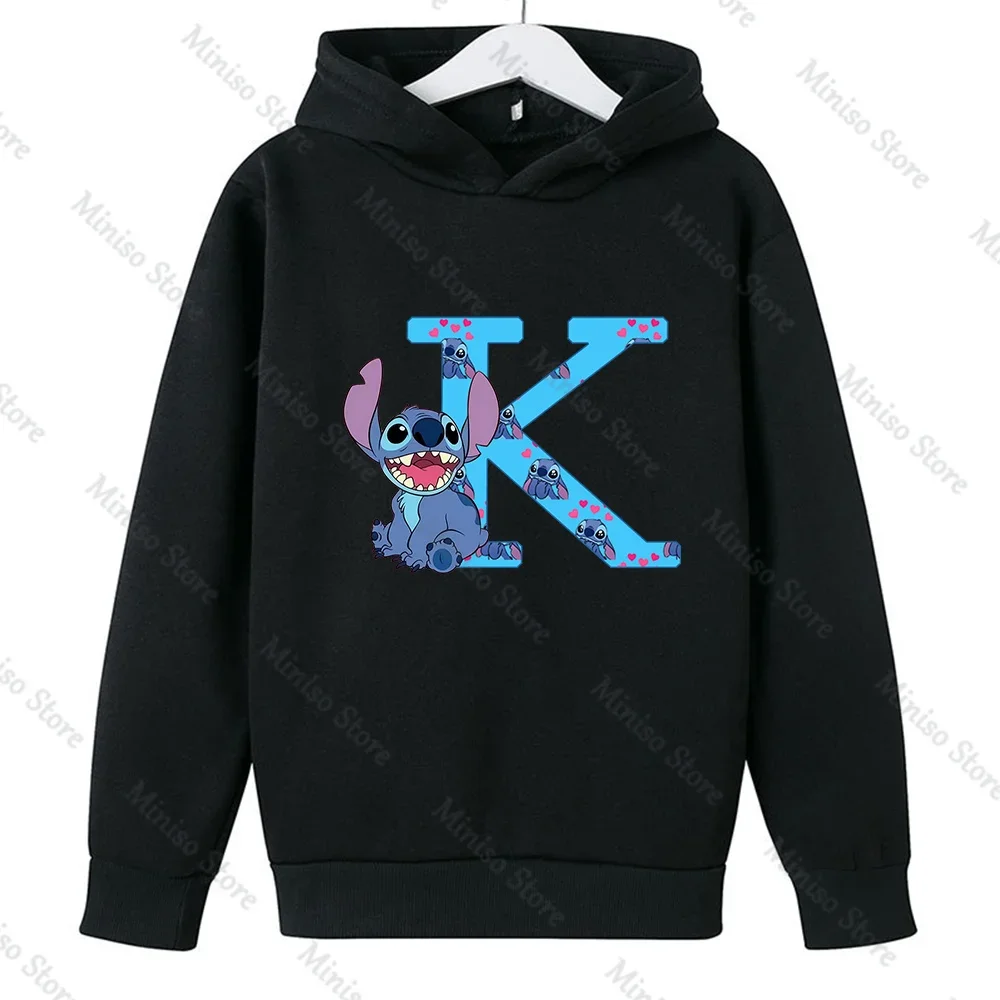 

Толстовки с алфавитом ABCD Kawaii, модный пуловер, аниме, комиксы, мультфильм, мужская и женская повседневная одежда большого размера, топы