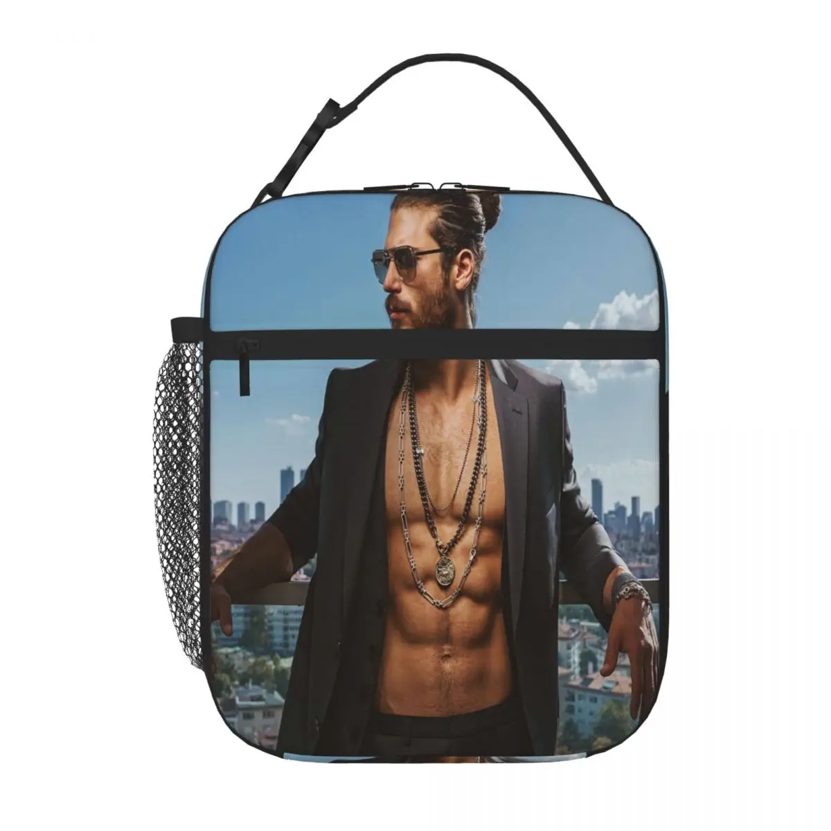 Hot Sale Can Yaman Bitter Sweet Mis Daydreamer Divit School Style Thermal Tote Mini Travel Nylon Lunch Bag