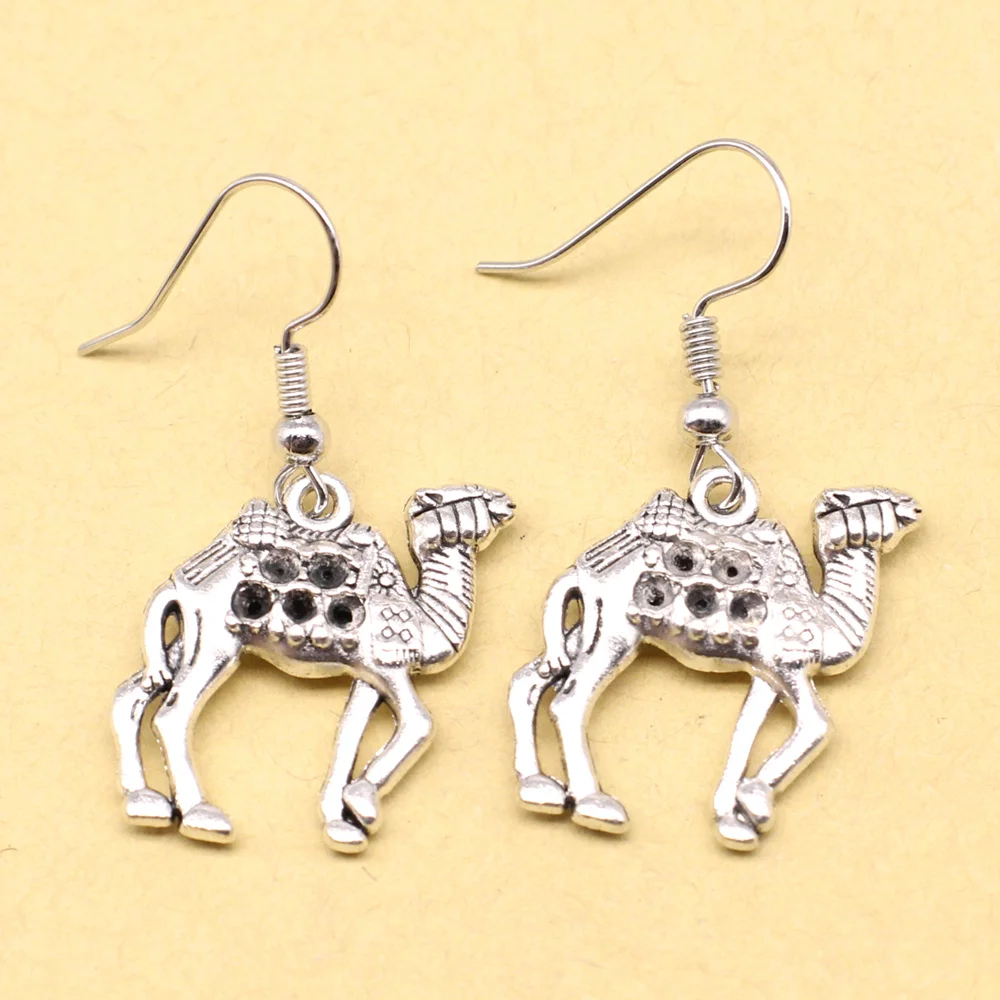 1 Pair 20x23mm Camel Dangle Earring Kids Birthday Gift