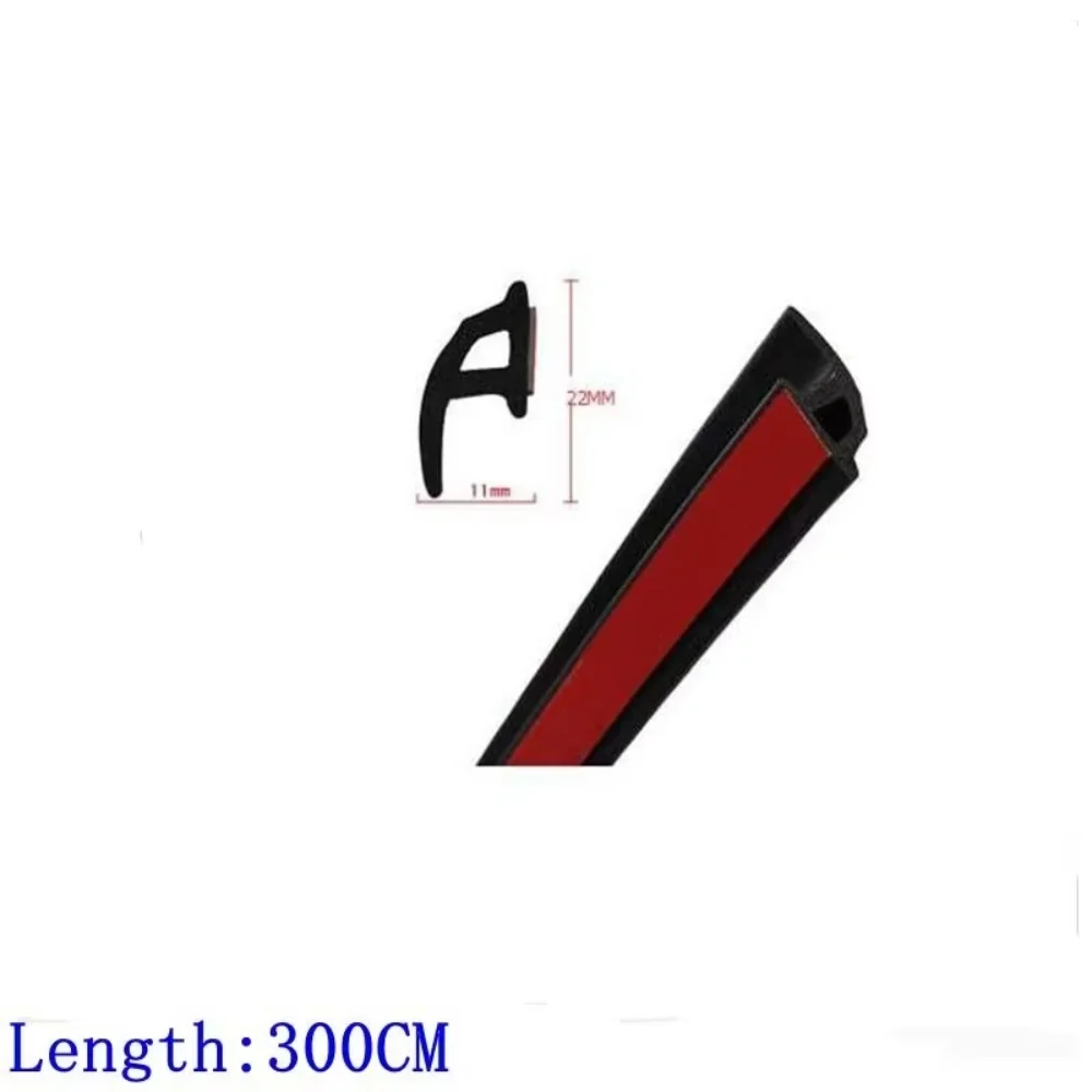 500cm,Modified Car P Type Seal Strip Car Door Sealing Strip Dust Proof Strip