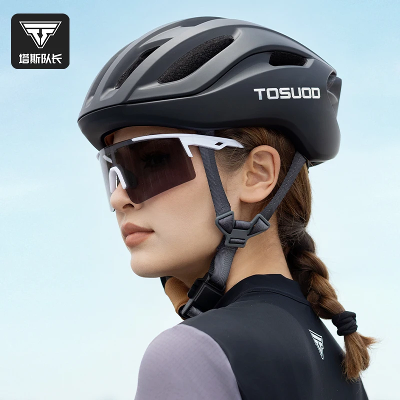 

TOSUOD новый стиль дорожный велосипедный шлем мужской и женский интегрированный велосипедный шлем общий дышащий защитный шлем оборудование