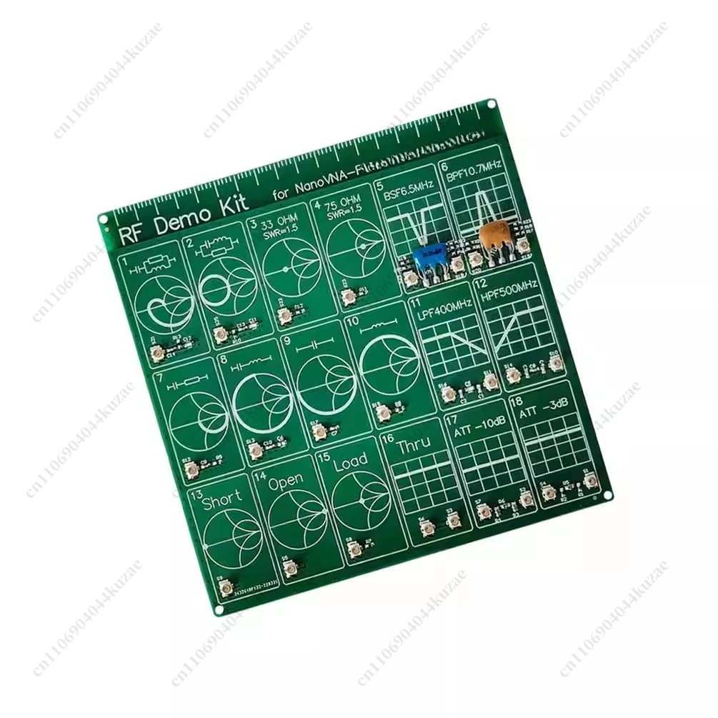 RF Demo Kit for Vector Network Analyzer, Filter and Attenuator Test Board