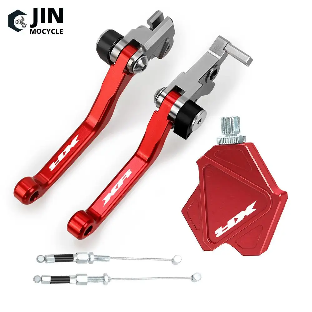 For HONDA XR230 XR250 XR400 MOTARD XR650R Motorcross Accessories Stunt Clutch Lever Easy Pull Cable System Brake Clutch Levers