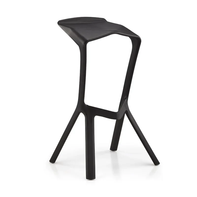 

Creative and simple Nordic reception chair, adult plastic bar chair