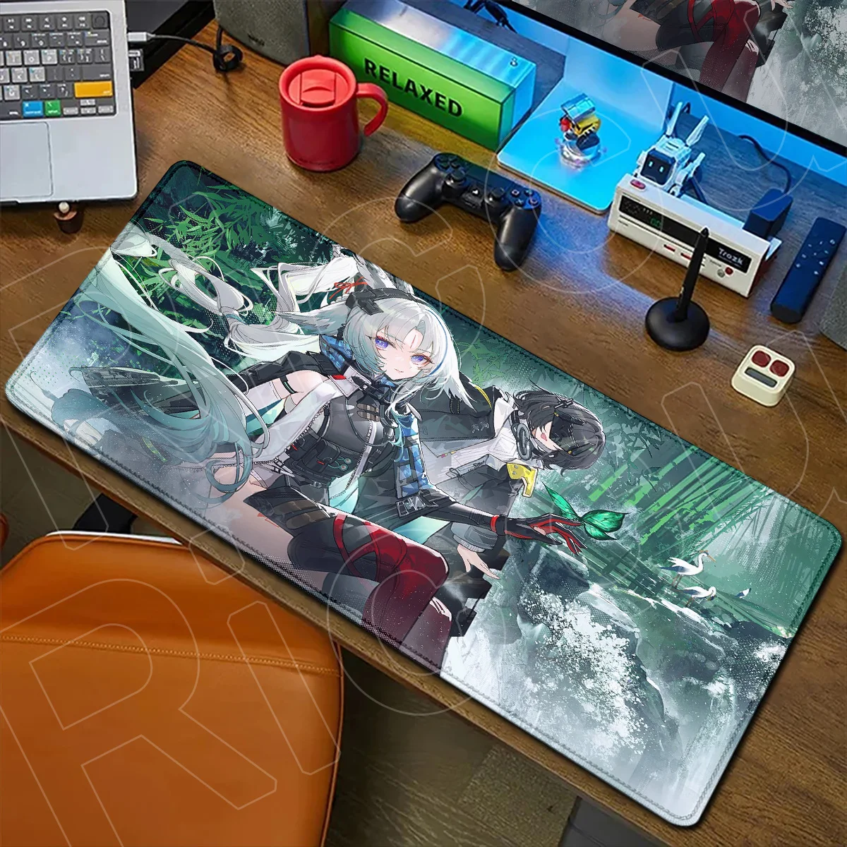 Arknights Endfield Kawaii Girl Arcane Mouse Pad Extended Anime HD Printing Desk Rug Office Accessories Large Gaming Keyboard Mat