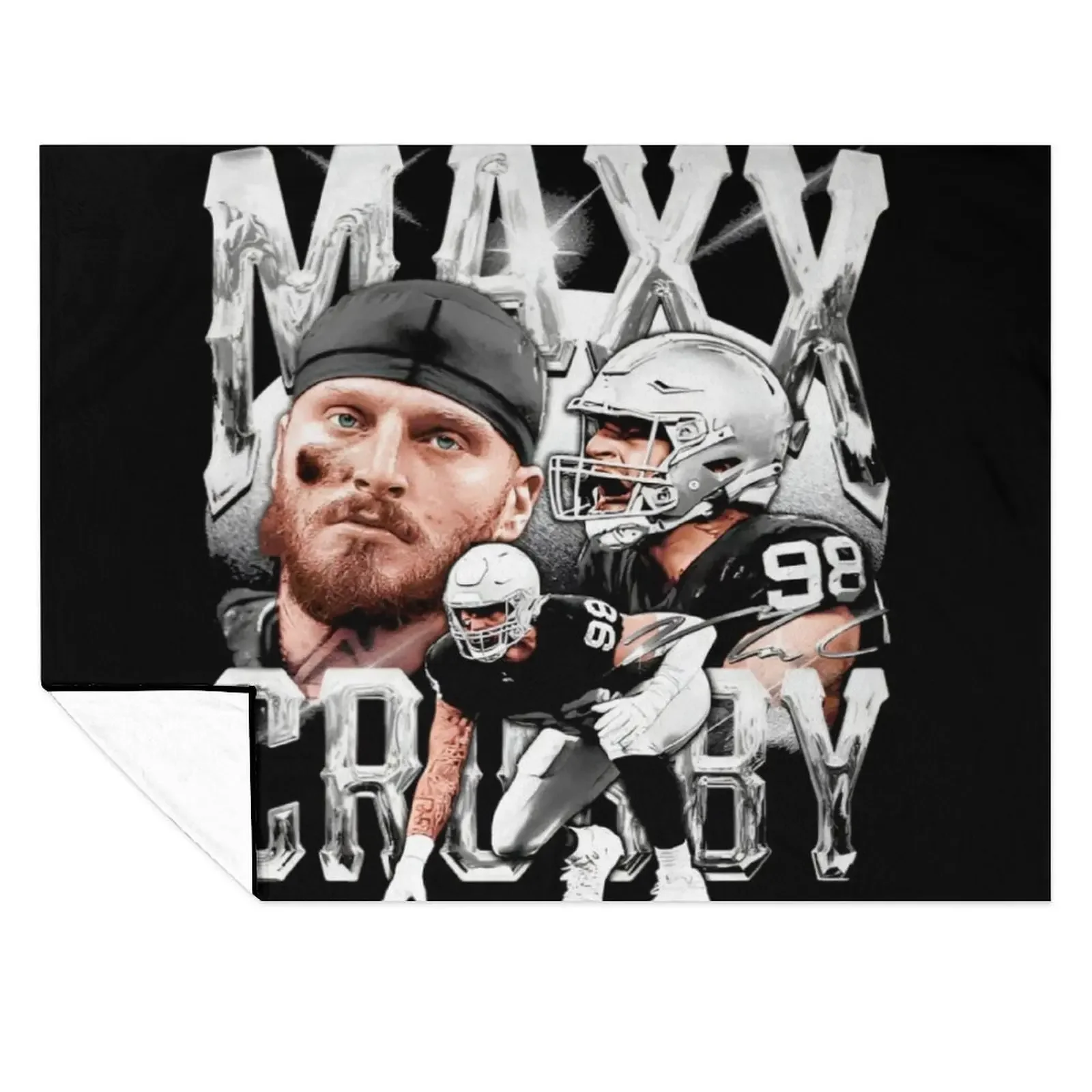 

Maxx Crosby Throw Blanket Cute wednesday Decorative Throw Summer Blankets