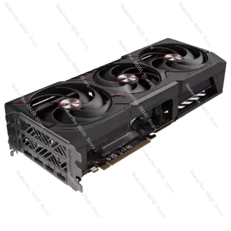 ل SAPPHIRE PURE AMD Radeon RX 9070 XT 16GB D6 OC PCIe 5.0 VGA RX 9070XT GPU RX9070 XT بطاقة الفيديو لألعاب الكمبيوتر المكتبي #2