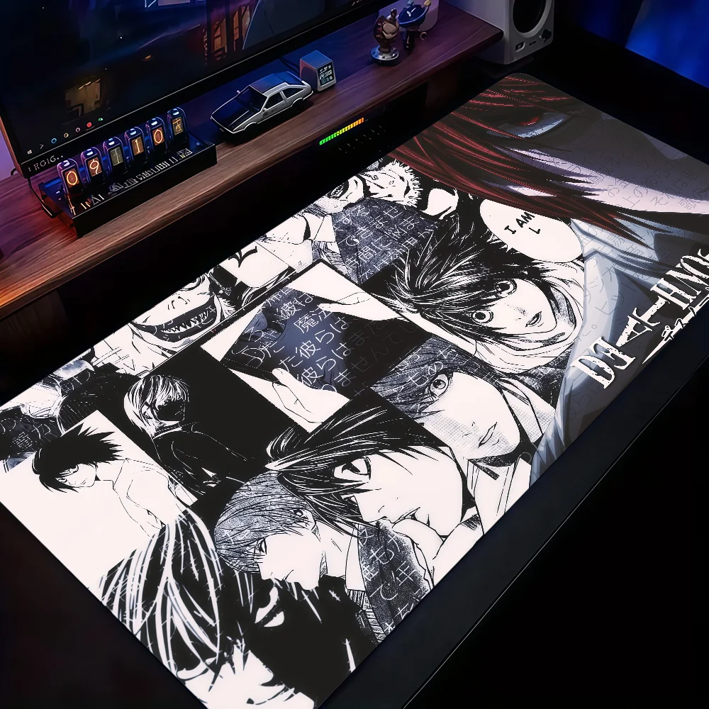 D-Death Anime Note Mouse Pad Non-slip Thickened MousePad Large Writing Lockedge Office Student Gaming Cushion