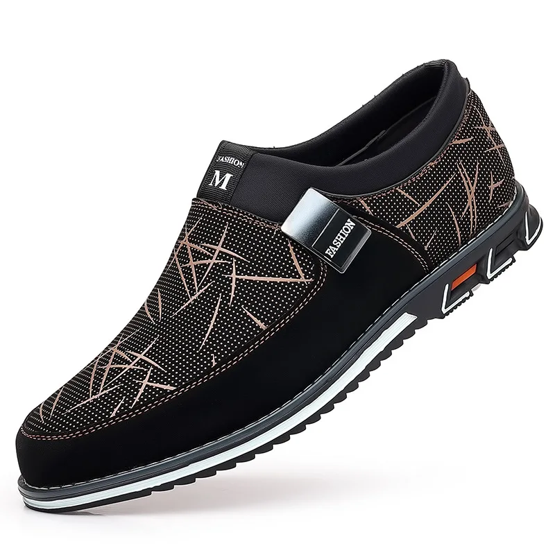 Men's Formal Shoes Cowhide Leather Shoes Banquet Professional Men's Comfortable Low Top British Casual Shoes Large Size Shoes