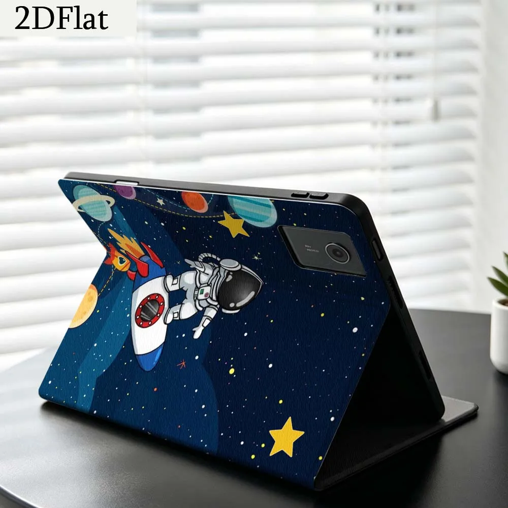 Cartoon Astronaut Space Gift For Lenovo Xiaoxin Pad Pro Tab K11 K10 Y900 3rd Y700 P11 P12 11.5 12.7 8.8 Inch Tablet Case