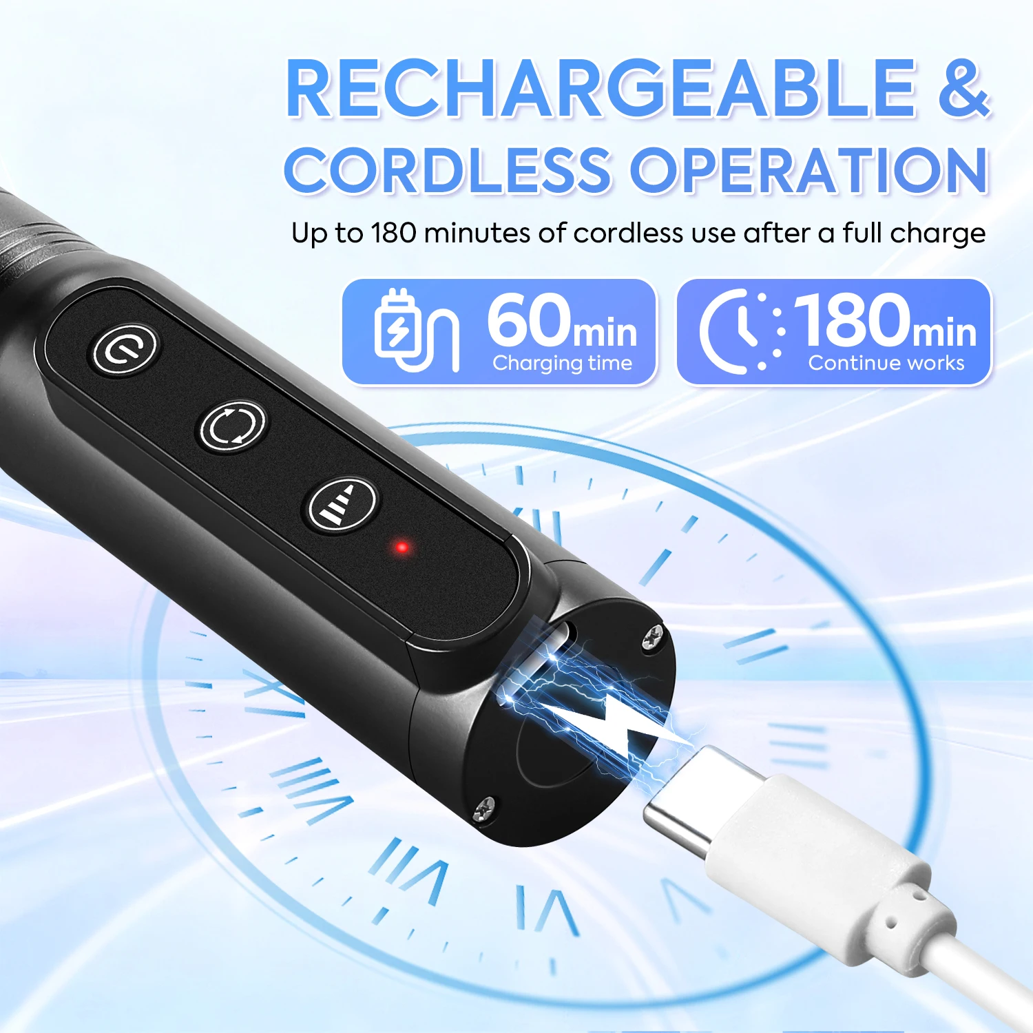 Perceuse à ongles Portable professionnelle, Rechargeable, sans fil, stylo ponceuse, lime à ongles électrique pour Salon de manucure