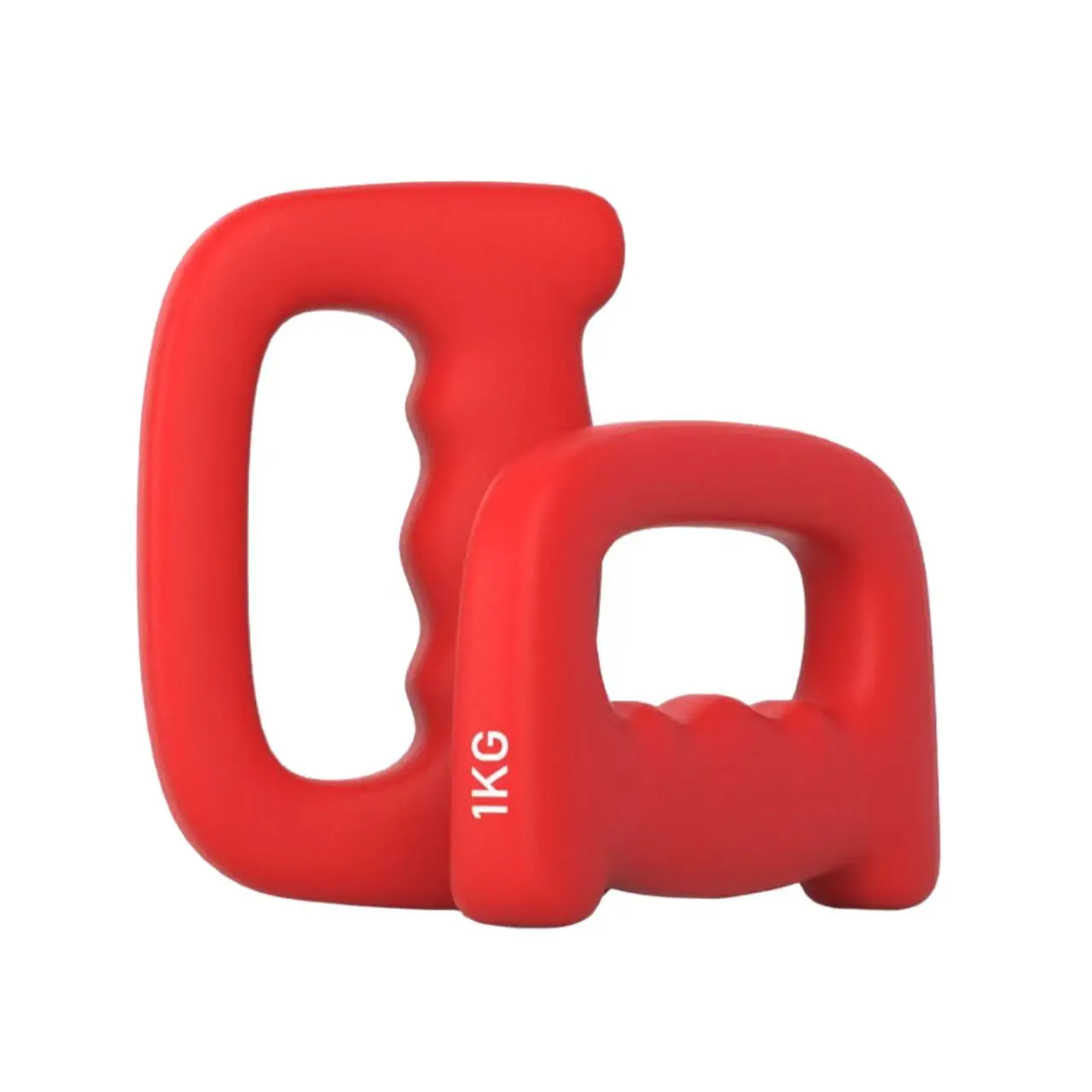 Compact And Portable D-Shape Cast Iron Dumbbells Ergonomic For Gym Fitness And Strength Training