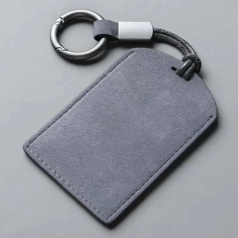 

For Polestar 4 /3 suede card style key holder for men's and women's car remote control protection bag key case